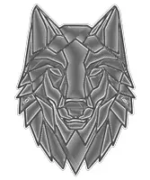 Vorschau - Mal- und Bastelvorlagen - Abstrakter Wolf (Bildkarte, Poster Malen & Zeichnen, Malvorlagen, Tiere Kunst) - Deckblatt