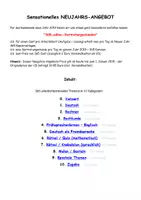 Vorschau - Arbeitsblätter - 365-adhoc-Vertretungsstunden - (Jahresangebot) - Seite 1