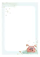 Vorschau - Anderer Materialtyp - Briefpapier - Monsterklasse / Klassenmaskottchen Monster - Seite 3