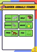 Vista previa - Juegos / Gamificación - Domino of Garden Animals - Portada