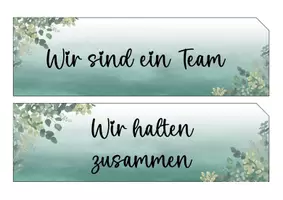 Vorschau - Poster - Klassenregeln (Eukalyptus, türkis oder beige) mit Vertrag zum Unterzeichnen - Seite 3
