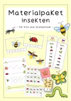 Vorschau - Arbeitsblätter - Materialpaket rund um Insekten (verschiedene Übungen) - Deckblatt