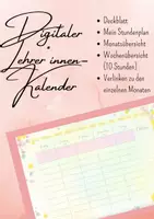 Vorschau - Lehrpläne/Lehrermaterial - Digitaler Lehrer*innen-Kalender - Deckblatt