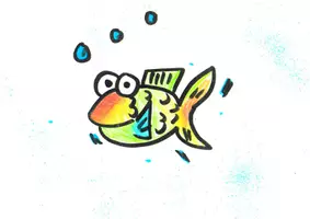 Vorschau - Fördermaterial/Inklusion - Geschichte für den 1. Schultag Bilderbuch Unterwasserwelt - Seite 3