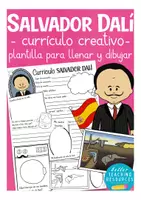 Vista previa - Unidades / Secuencias / Situaciones de Aprendizaje - Salvador Dalí ARTE - currículo creativo - artistas / pintores famosos - Portada