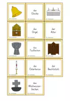 Vorschau - Spiele - Kirchen-Merkspiel - Gegenstände aus der Kirche kennenlernen - Seite 3