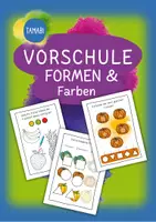 Vorschau - Arbeitsblätter - Vorschule Formen | Farben | Geometrische Formen Klasse 1 - Deckblatt