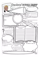 Aperçu - Feuilles d'exercices - Steckbrief Donald Trump Deutsch / Geschichte / bilingualer Unterricht Allemand kostenlos - Page 2