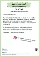 Vista previa - Hojas de trabajo - Wer bin ich? Tierrätsel - ¿Quién soy yo? Adivinanza de animales - página 2
