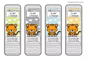 Vorschau - Poster - Lesezeichen - Tigerklasse - Geschenk zum Schulstart - Seite 3