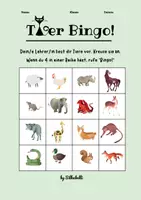 Vorschau - Spiele - Tier Bingo Spiel - Seite 1