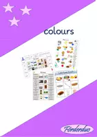 Vorschau - Spiele - Materialpaket "colours" - Deckblatt