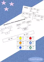 Vorschau - Arbeitsblätter - Stellenweise Addition ZR 100 Rechentrick (mit der "Rechenmaschine") - Deckblatt