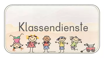 Vorschau - Bildkarten - Klassendienste - Seite 1