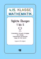 Vorschau - Arbeitsblätter - Tägliche Übungen 1 bis 5 (Grundrechenarten, Umrechnen) - Deckblatt
