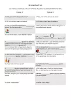 Vorschau - Arbeitsblätter - Tandembogen Tiempo libre:gustar - Seite 1