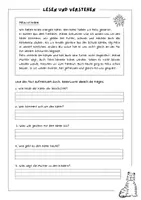 Vorschau - Arbeitsblätter - Lesen und Verstehen - Klasse 2 - Seite 3