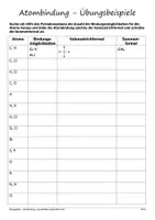 Vorschau - Arbeitsblätter - Atombindung Übungsblatt - Seite 3