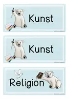 Vorschau - Poster - Eisbärenklasse Materialpaket – Klassenzimmer Deko Grundschule Klasse 1 | Klassentier Eisbär | Classroom Management | Organisation & Einschulung - Seite 3