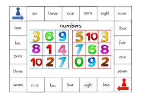 Vorschau - Spiele - Bingospiel zum Thema "numbers" für zwei Spieler - Seite 3