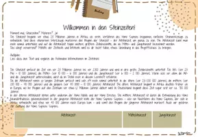 Vorschau - Arbeitsblätter - UR2 Spurensuche in Ur- und Frühgeschichte - 4., 5. und 8. Stunde: Lernheft - Das Leben in der Steinzeit (Basisversion) - Seite 2
