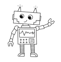Vorschau - selbst erstellte Cliparts/Grafiken - Roboter - Cliparts für Arbeitsblätter - Seite 2