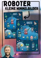 Vorschau - Poster - Roboter - Wimmelbilder und Ausmalbilder - Seite 1