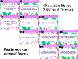 Aperçu - Feuilles d'exercices - CAT - Les déterminants - Page 1