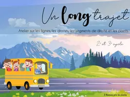 Aperçu - Jeux - Un long trajet - Lignes, droites, segments - Page de couverture