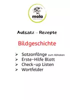 Aperçu - Feuilles d'exercices - Allemand : Écrire une histoire en images , c'est facile / Bildgeschichte schreiben , leicht gemacht - Page de couverture