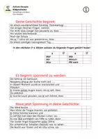 Aperçu - Feuilles d'exercices - Allemand : Écrire une histoire en images , c'est facile / Bildgeschichte schreiben , leicht gemacht - Page 2