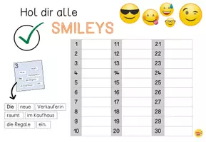 Vorschau - Unterrichtsreihen - Smiley Box BUNDLE / FRESCH Methode - Seite 1