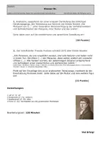 Vorschau - Klassenarbeiten - Klausur mit EHZ "Die Marquise von O..." - Analyse eines Textauszugs - Der Graf gibt sich als Kindsvater zu erkennen - Interpretation - Seite 1