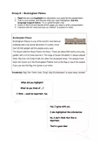 Vorschau - Arbeitsblätter - London Sights und differenzierte Präsenatationsvorlage - Seite 1