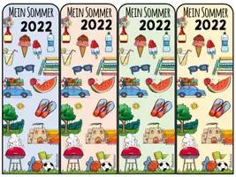 Vorschau - Arbeitsblätter - Mein Sommer 2025/26... - Sketchnotes / Bucket List (To Do Liste & Lesezeichen) - Seite 2