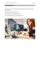Vorschau - Arbeitsblätter - DaZ B1 DTZ/ DTÖ Sprechen Thema Arbeit - Deckblatt