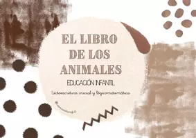 Vista previa - Unidades / Secuencias / Situaciones de Aprendizaje - El libro de los animales: lectura, escritura y lógica. - Portada