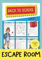 Aperçu - Apprentissages en autonomie - Escape Room de la rentrée des classes (Anglais) - Page de couverture