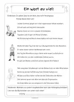 Vorschau - Arbeitsblätter - Ein Wort zu viel - Präteritum + Schreibaufgabe - Seite 3