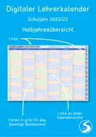 Vorschau - Lehrpläne/Lehrermaterial - Digitaler Lehrerkalender 2022/23 - HB - 10-Stunden-Version - Seite 1