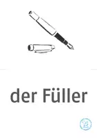 Vorschau - Bildkarten - Bildkarten Deutsch: In der Schule - Seite 3