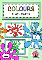Vorschau - Bildkarten - Flash cards colours – Bild- und Wortkarten – Englisch - Deckblatt