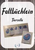 Vorschau - Arbeitsblätter - Faltbüchlein: tierische Zelle (Organellen & deren Funktion) - Deckblatt