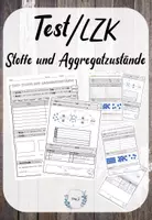 Vorschau - Test - Test/LZK: Stoffe und Aggregatzustände - Deckblatt