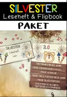Vorschau - Arbeitsblätter - Silvester - Paket - Leseheft und Flipbook - Deckblatt