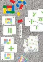 Vista previa - Juegos / Gamificación - Zenbakiak blokekin eraikitzeko txartelak. - Portada