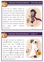 Vorschau - Stationenlernen - Lese- und Rechtschreibkartei - Halloween (3. Klasse / 4. Klasse) #happyhalloween24 - Seite 3
