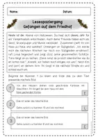 Vorschau - Arbeitsblätter - Aktive Lesespurgeschichte - Halloween (3. & 4. Klasse, dreifach differenziert) - Seite 3