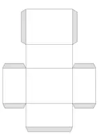 Vorschau - Mal- und Bastelvorlagen - Körper (dreidimensionaler Spickzettel) - Bastelvorlage | Mathe Klasse 7/8 - Seite 2