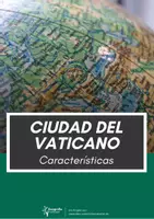 Vista previa - Hojas de trabajo - Ciudad del Vaticano Características - Portada